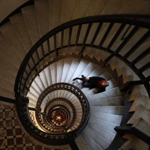 Ligne de conduite. Escalier